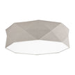 KANTOOR Beige Linen Flush Mount Light