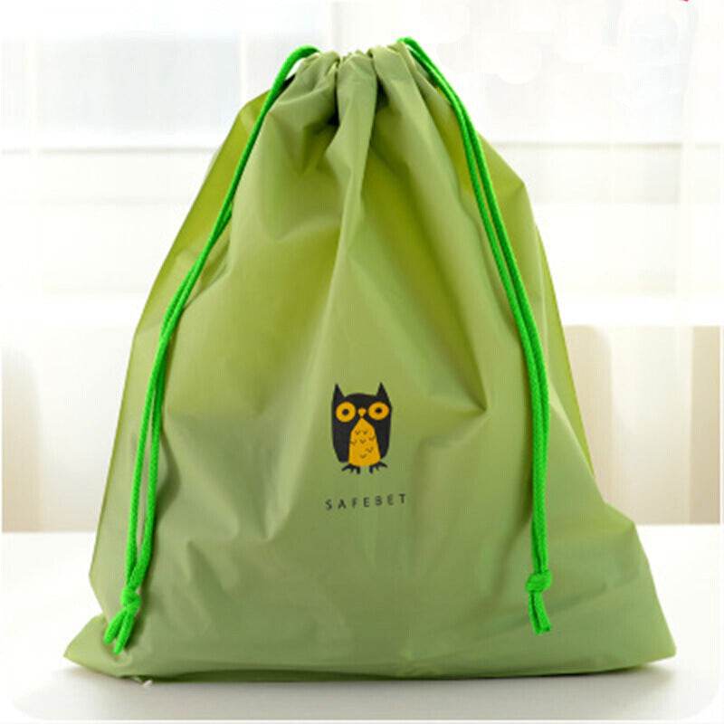 Animal Printing Large Capacity Drawstring Lazy Cosmetic Storage Bag
