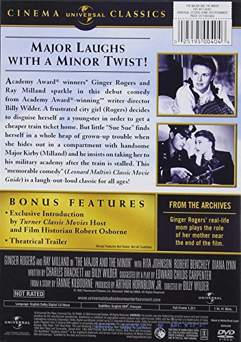 The Major and the Minor - DVD (Used)