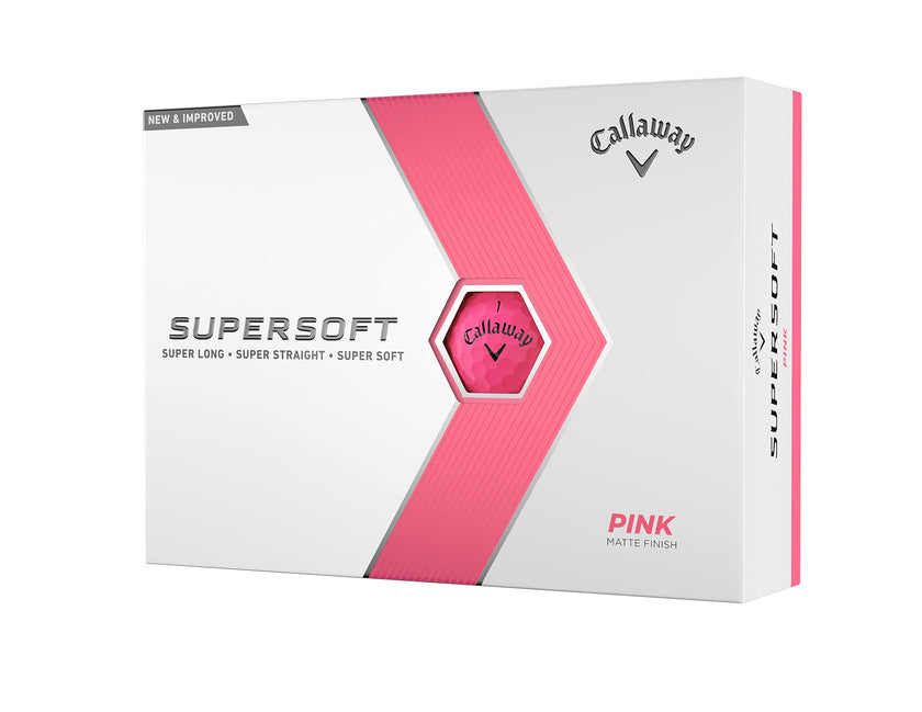 Callaway Golf Supersoft Golf Balls (2023, Pink) 🍁 All In One Marketplace Canada