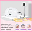 UV Nail Light, LKE Nail Dryer UV Light for Gel Nails with 3 Timers Professional UV LED Nail Lamp for Gel Nail Polish Kit Nail Art Tools Accessories in Home Use 🍁 All In One Marketplace Canada
