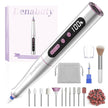 Denabuty Cordless Electric Nail Drill Machine, 13 in 1 Nail File Kit 35000RPM Professional Portable Rechargeable E File for Acrylic Polish Gel Removal Manicure Pedicure Set with 5 Speeds DN-2402 🍁 All In One Marketplace Canada