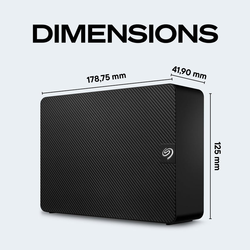 Seagate Expansion 8TB External Hard Drive HDD - USB 3.0, with Rescue Data Recovery Services (STKP8000400) 🍁 All In One Marketplace Canada