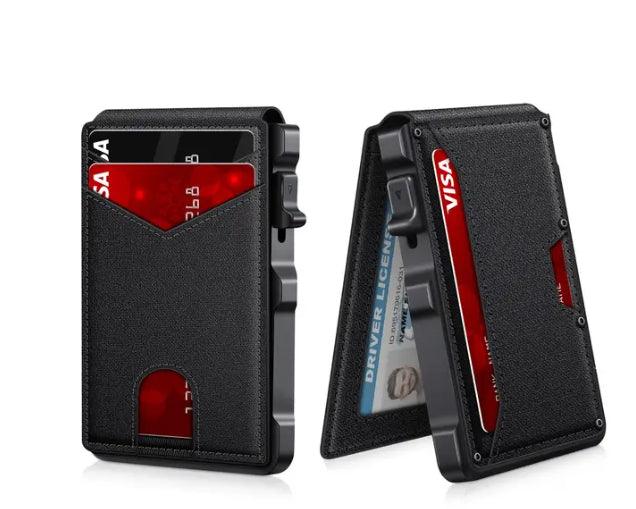 Carbon Fiber Flip Wallet for Men