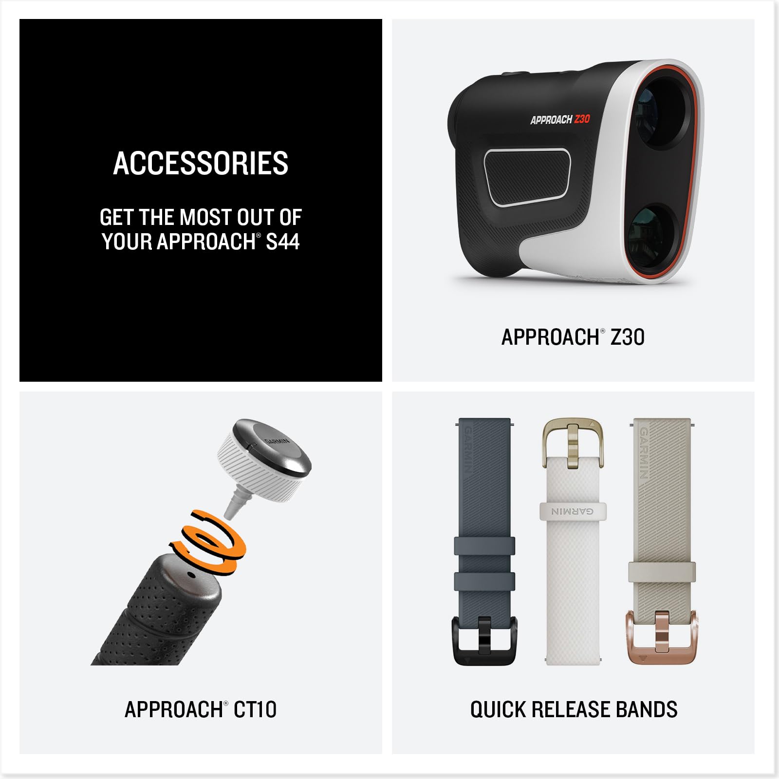 Garmin Approach S44, Essential Golf GPS Smartwatch, AMOLED Display, On-Course Features, Silver Aluminum Bezel with Twilight Silicone Band 🍁 All In One Marketplace Canada