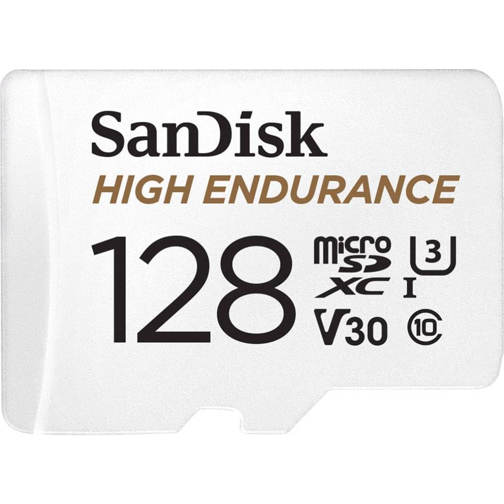 SanDisk 128GB High Endurance Video microSDXC Card with Adapter for Dash cam- C10, U3,V30,4K UHD,Micro SD Card-SDSQQNR-128G-GN6IA 🍁 All In One Marketplace Canada
