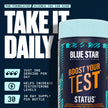 Blue Star Nutraceuticals Status - Natural Testosterone Support, Helps Increase Testosterone Levels & Muscle Strength, Clinically Researched Ingredients, 90 Veggie Caps, 30 Day Supply (NPN 80083809) 🍁 All In One Marketplace Canada