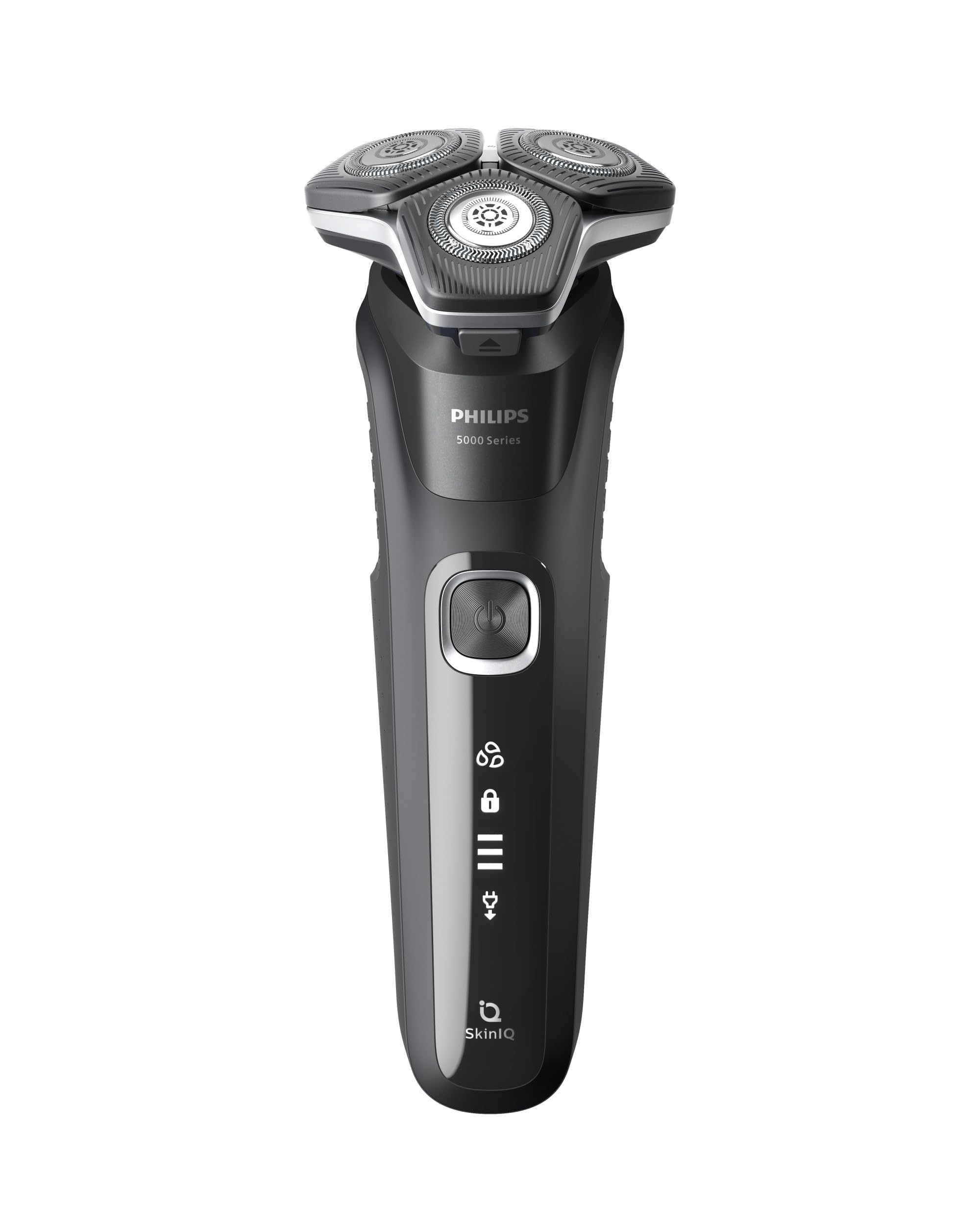Philips Shaver Series 5000, Wet & Dry Electric Shaver, with SkinIQ Technology, Pop-up Trimmer, Charging Stand, Deep Black, Model S5898/25 🍁 All In One Marketplace Canada