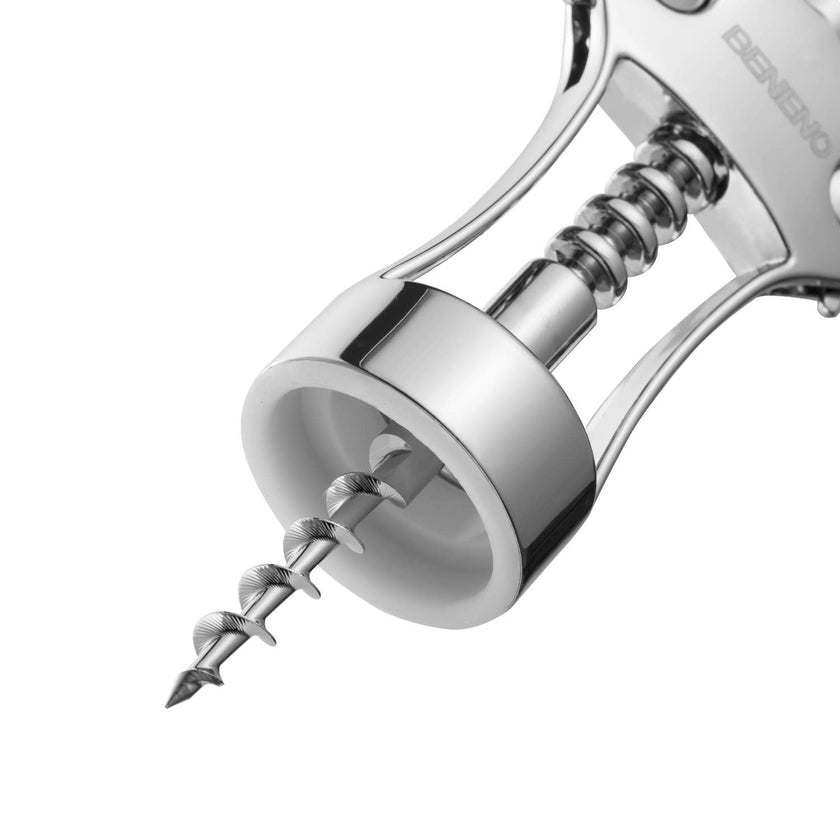 Wine Opener, BENENO Zinc Alloy Premium Wine Bottle Opener Wing Corkscrew with Multifunctional Corks and Caps Bottle Opener, Upgrade 🍁 All In One Marketplace Canada