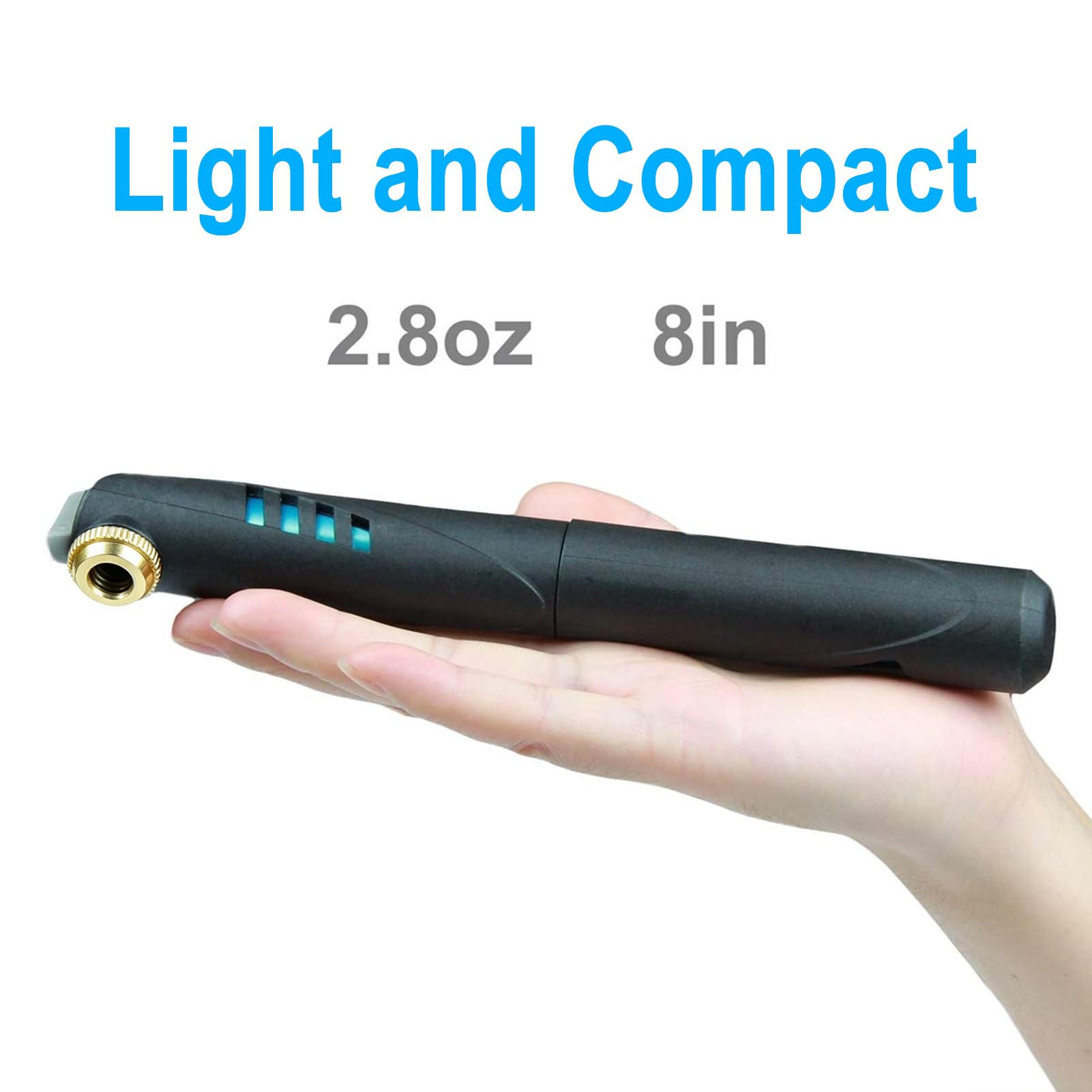 CHUMXINY Bike Repair Kit, 16-in-1 Tool, 120Psi Mini Bicycle Pump, Bicycle Tire Patch Kit, Blue Aluminum Alloy, for Mountain & Road Bikes 🍁 All In One Marketplace Canada