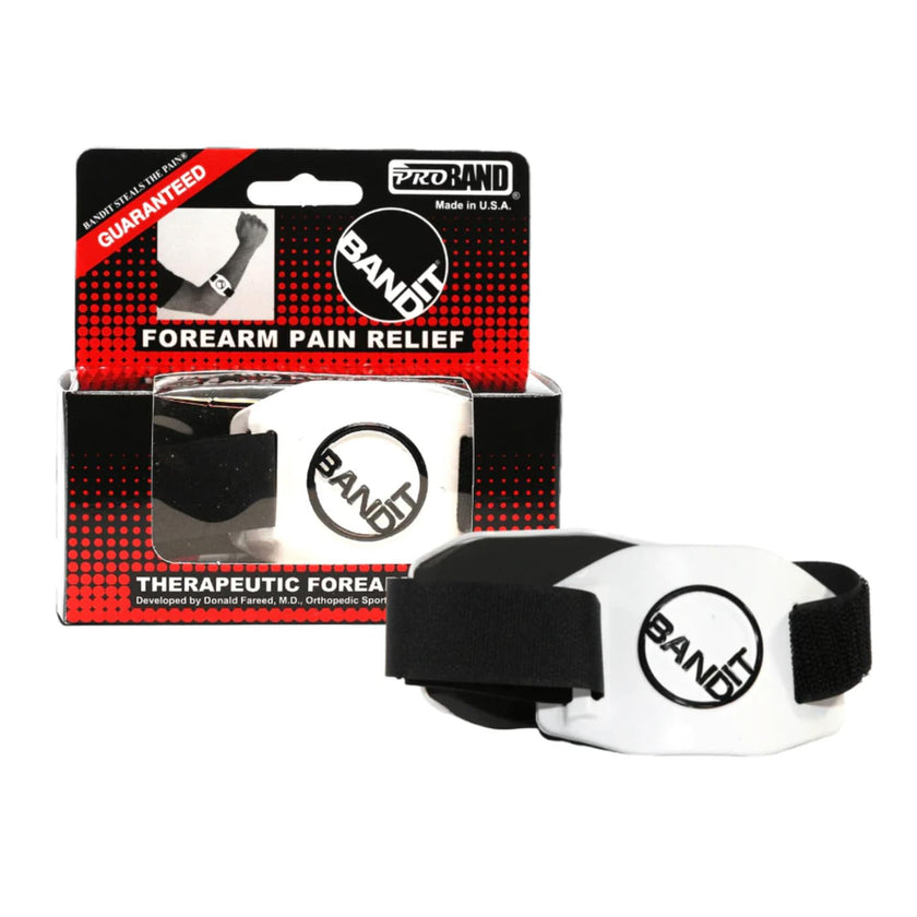 BandIT ® Therapeutic Arm Band for Elbow & Forearm Pain Relief, Anatomically Focused Dynamic Compression Band for Carpal Tunnel, Tendonitis, Tennis Elbow, Golfers Elbow, Sprains, & Arthritis, White 🍁 All In One Marketplace Canada
