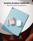 INIU Power Bank, Ultra Mini 10000mAh 45W Fast Charging Portable Charger, USB C Battery Pack with Cable, Flight-Safe Travel Powerbank for Business Trip, Hiking, Cycling, Outdoor, Climbing, Purple 🍁 All In One Marketplace Canada