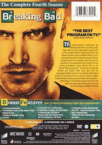 Breaking Bad: The Complete Fourth Season - DVD (Used)