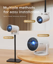 Magcubic Projector with WiFi 6 and Bluetooth 5.4, Mini Portable Projecteur with Auto Keystone, 4K Support, 200 ANSI, 180 Degree Rotation, Built-in Apps, Smart Projector for Outdoor Movie Bedroom 🍁 All In One Marketplace Canada