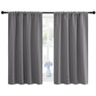 NICETOWN Blackout Kitchen Curtains 45 Inches Long, W42 x L45, Grey 🍁 All In One Marketplace Canada
