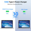 Tearplex 140W C to C Super Fast Charger,Compatible with MacBook Pro 16, 15, 14, 13 Inch, MacBook Air 13 Inch, iPad Pro 2021/2020/2019/2018, Lenovo and All Type C Devices White 🍁 All In One Marketplace Canada