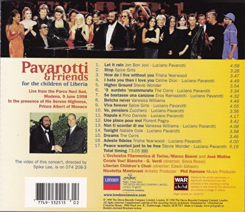 Pavarotti & Friends - For the childrens of Liberia