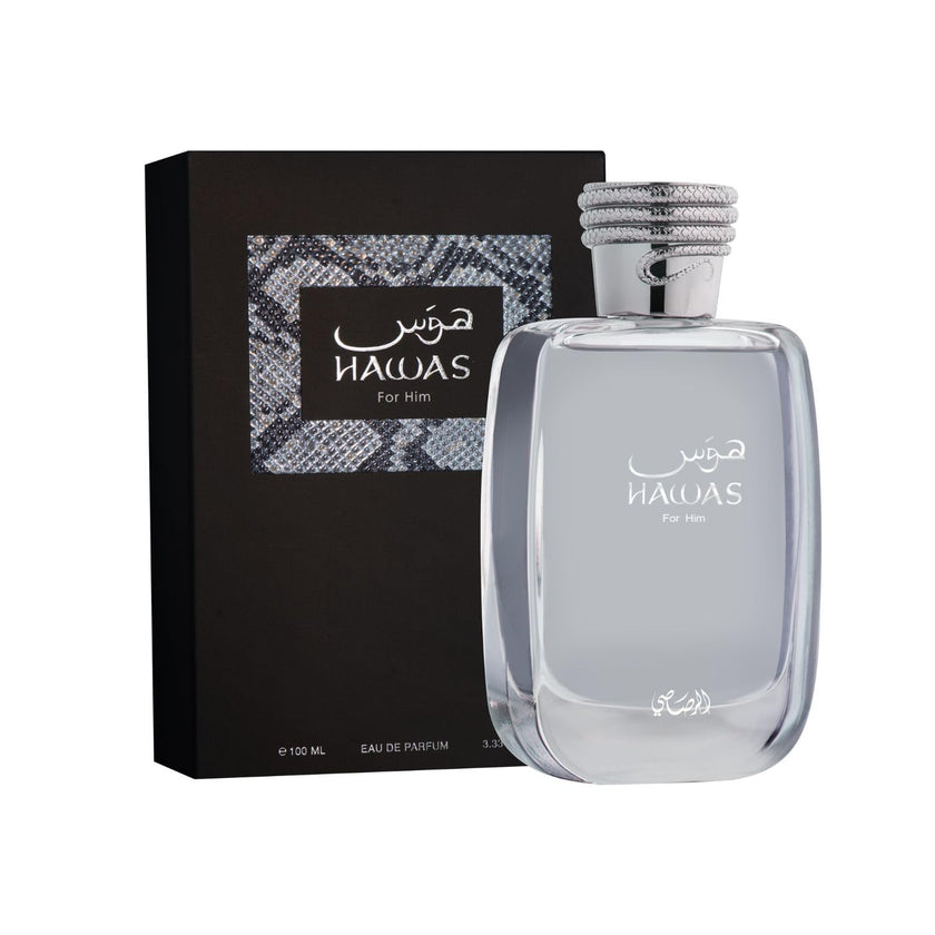 RASSASI Hawas for Men Eau de Parfum, 3.4 Ounce 🍁 All In One Marketplace Canada