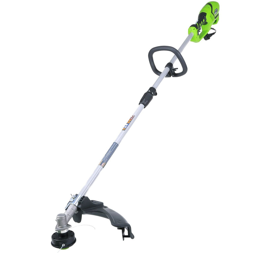 Greenworks 10 Amp 18″ Electric Corded String Trimmer – Powerful Lawn Edger & Grass Cutter with Easy Bump Feed, Lightweight & Attachment Capable Design for Yard, Driveway & Garden Maintenance 🍁 All In One Marketplace Canada