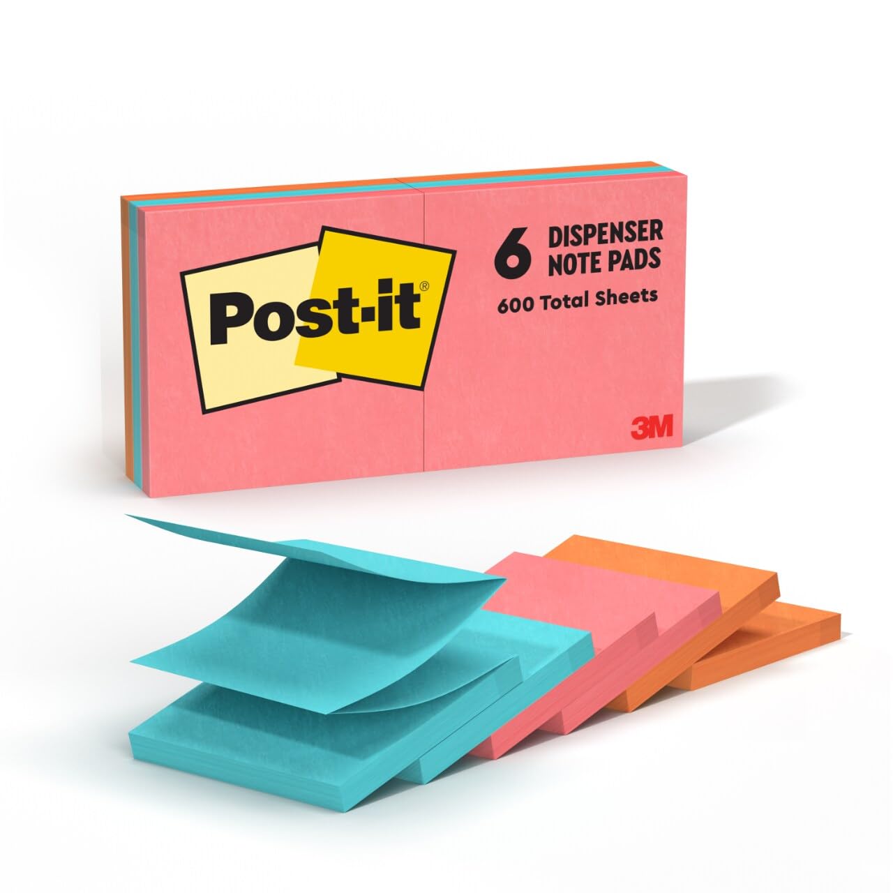 Post-it Pop-up Notes, 3 x 3 in, Poptimistic Collection, 6 Pads 🍁 All In One Marketplace Canada