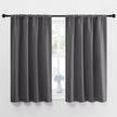 NICETOWN Blackout Kitchen Curtains 45 Inches Long, W42 x L45, Grey 🍁 All In One Marketplace Canada