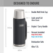 THERMOS, ICON Series, Stainless Steel Beverage Bottle, Granite, 1.2 L 🍁 All In One Marketplace Canada
