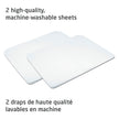 Maxi-Cosi Swift/Calao Playard Mode Fitted Sheets – 2-Pack, 100% Cotton, Soft and Breathable, Durable, Perfect Fit for Playard Mattress, Machine Washable, Baby Bedding Essentials 🍁 All In One Marketplace Canada