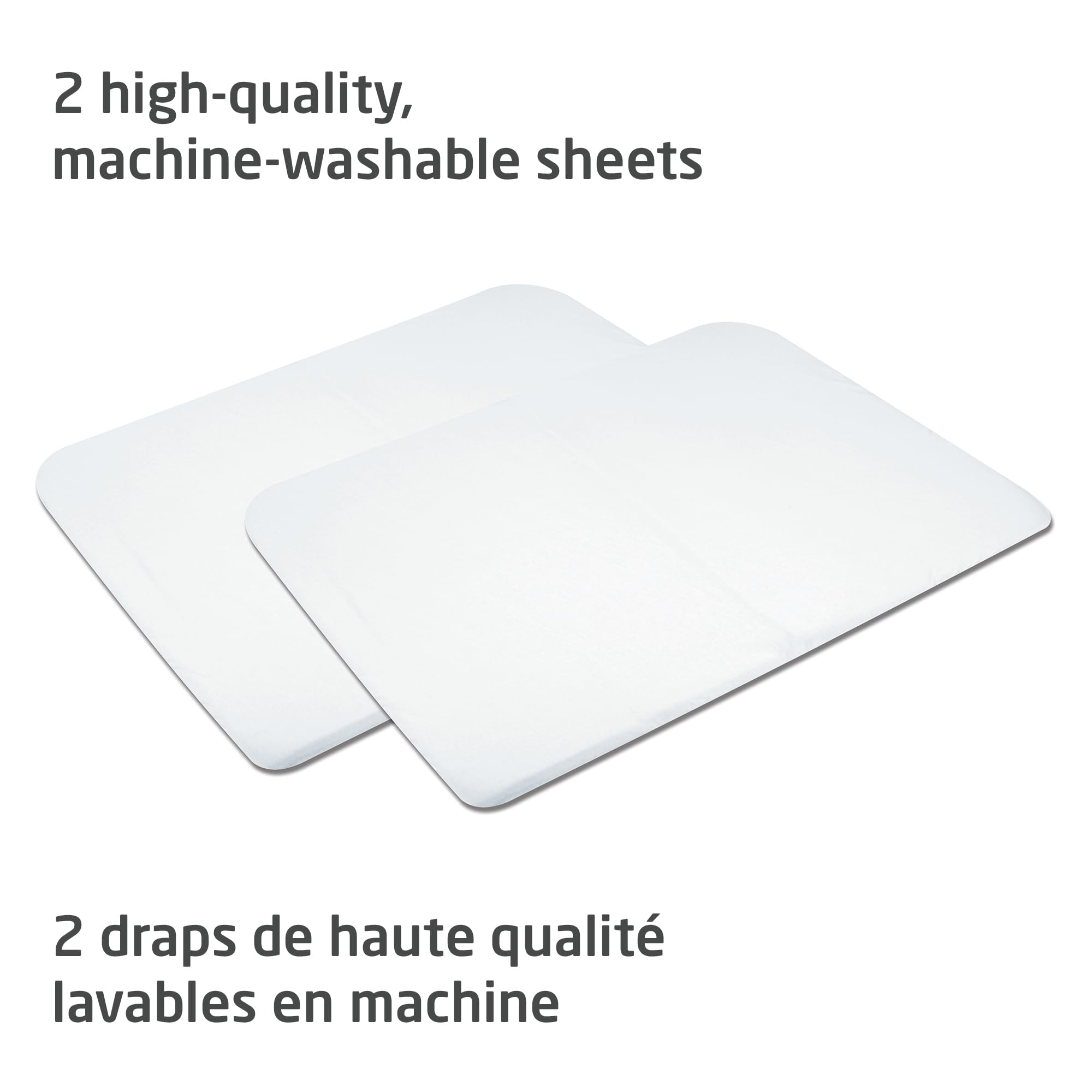 Maxi-Cosi Swift/Calao Playard Mode Fitted Sheets – 2-Pack, 100% Cotton, Soft and Breathable, Durable, Perfect Fit for Playard Mattress, Machine Washable, Baby Bedding Essentials 🍁 All In One Marketplace Canada