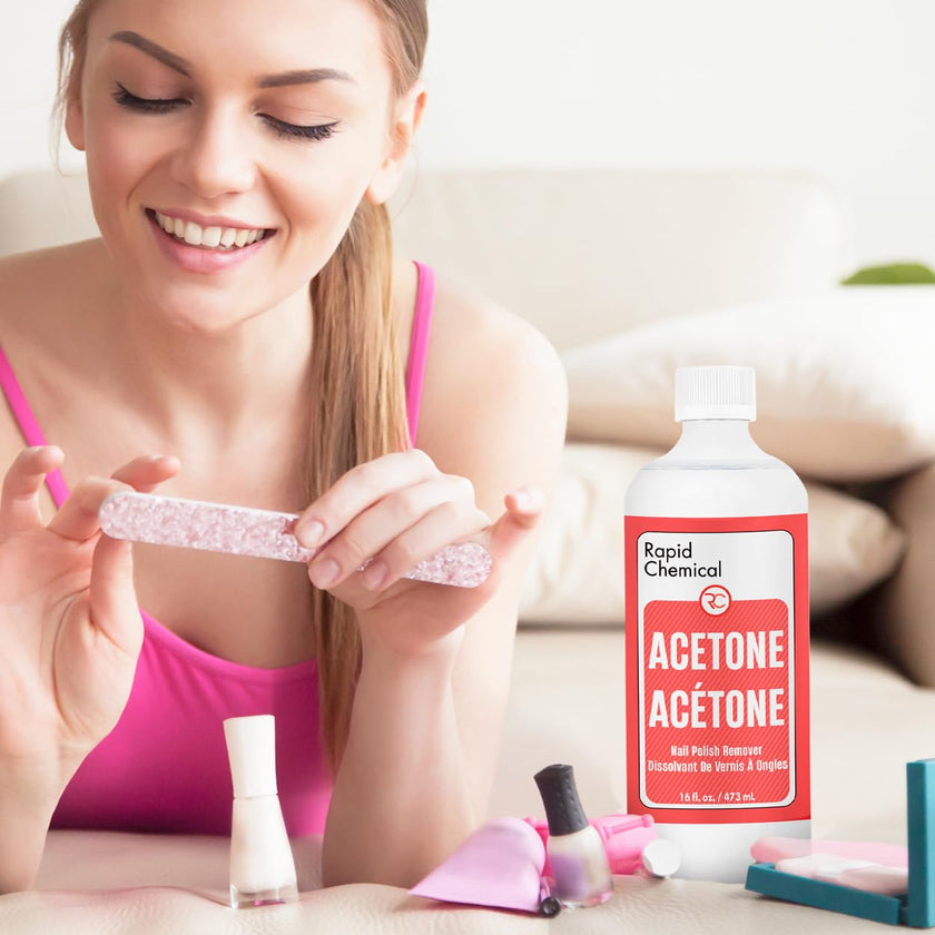 Acetone Nail Polish Remover - Made in Canada (473 ml / 16 oz) 🍁 All In One Marketplace Canada