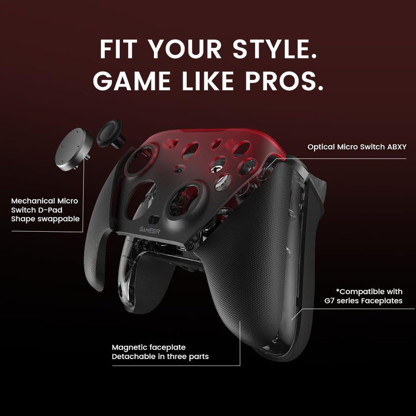 GameSir G7 Pro Wired Controller for Xbox Series X|S, Xbox One, Wireless Gamepad for PC&Android with TMR Sticks, Hall Effect Analog Triggers, 1000Hz Polling Rate, 3.5mm Audio Jack - Black 🍁 All In One Marketplace Canada
