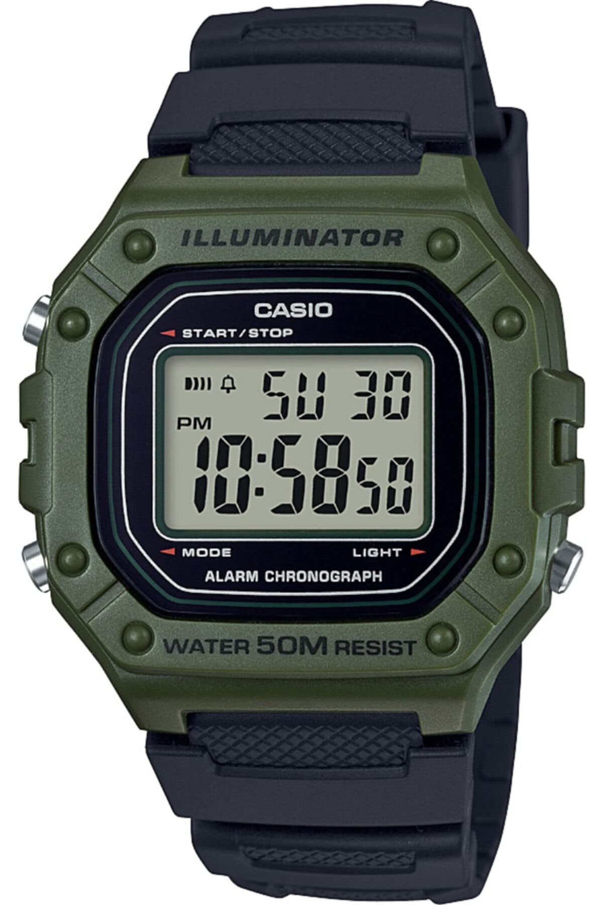 Casio Men's W-218H-3AVCF Classic Digital Display Quartz Black Watch 🍁 All In One Marketplace Canada