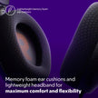 JBL Quantum 100M2 - Wired Over-Ear Gaming Headset with omnidirectional, Detachable mic with Mute Option and Fabric-Covered Memory Foam Ear Cushions, Compatible with All Platforms (Black) 🍁 All In One Marketplace Canada