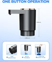Water Dispenser Pump Water Pump for 5 Gallon Bottles, USB Rechargeable Water Bottle Pump, Portable Water Jug Dispenser for Home, Kitchen, Office, Camping 🍁 All In One Marketplace Canada