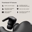 Beats - Powerbeats Fit - Wireless Noise-Cancelling Workout Earbuds with Ultimate Secure Fit, IPX4, Up to 30H of Battery Life & Charging case, Compatible with Apple & Android - Jet Black 🍁 All In One Marketplace Canada