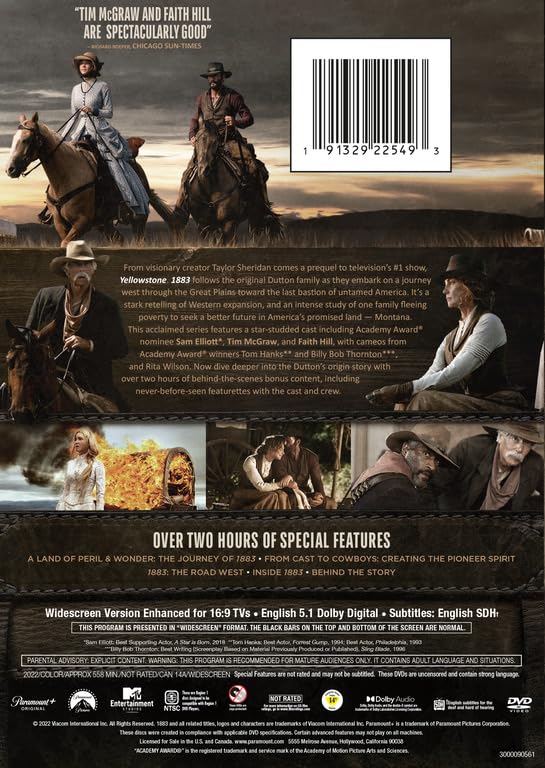 1883: A Yellowstone Origin Story - DVD (Used)