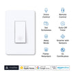 TP-Link Tapo Smart Light Switch, Matter Compatible, Single Pole, Neutral Wire Required, Voice Control w/Siri, Alexa & Google Home, UL Certified, Timer & Schedule, Guided Install, Tapo S505(2-Pack) 🍁 All In One Marketplace Canada