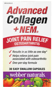 Webber Naturals Advanced Collagen + NEM, Helps Reduce Joint Pain & Stiffness, 30 Capsules, Clinically Researched 🍁 All In One Marketplace Canada
