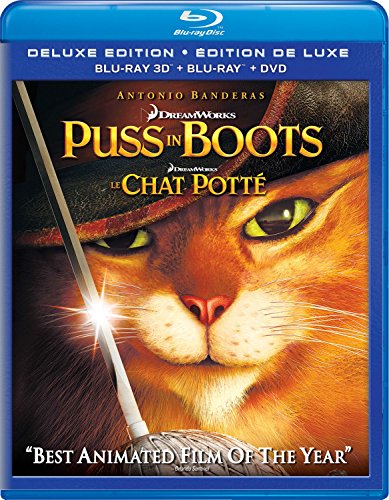 Puss in Boots - Le chat potté - 3D Blu-Ray/Blu-Ray/DVD