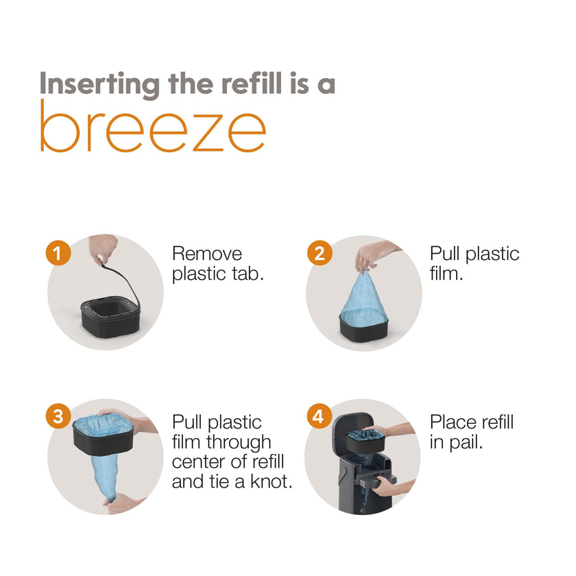 Pet Genie Jumbo Refill Bags - Multi-Layer Continuous film for Waste and Odor - Up to 4 Months of Supply, Only Compatible with Pet Genie Pail 🍁 All In One Marketplace Canada