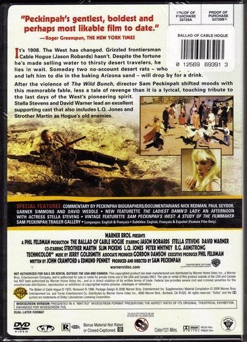 Un Nommé Cable Hogue - The Ballad of Cable Hogue (English/French) 1970