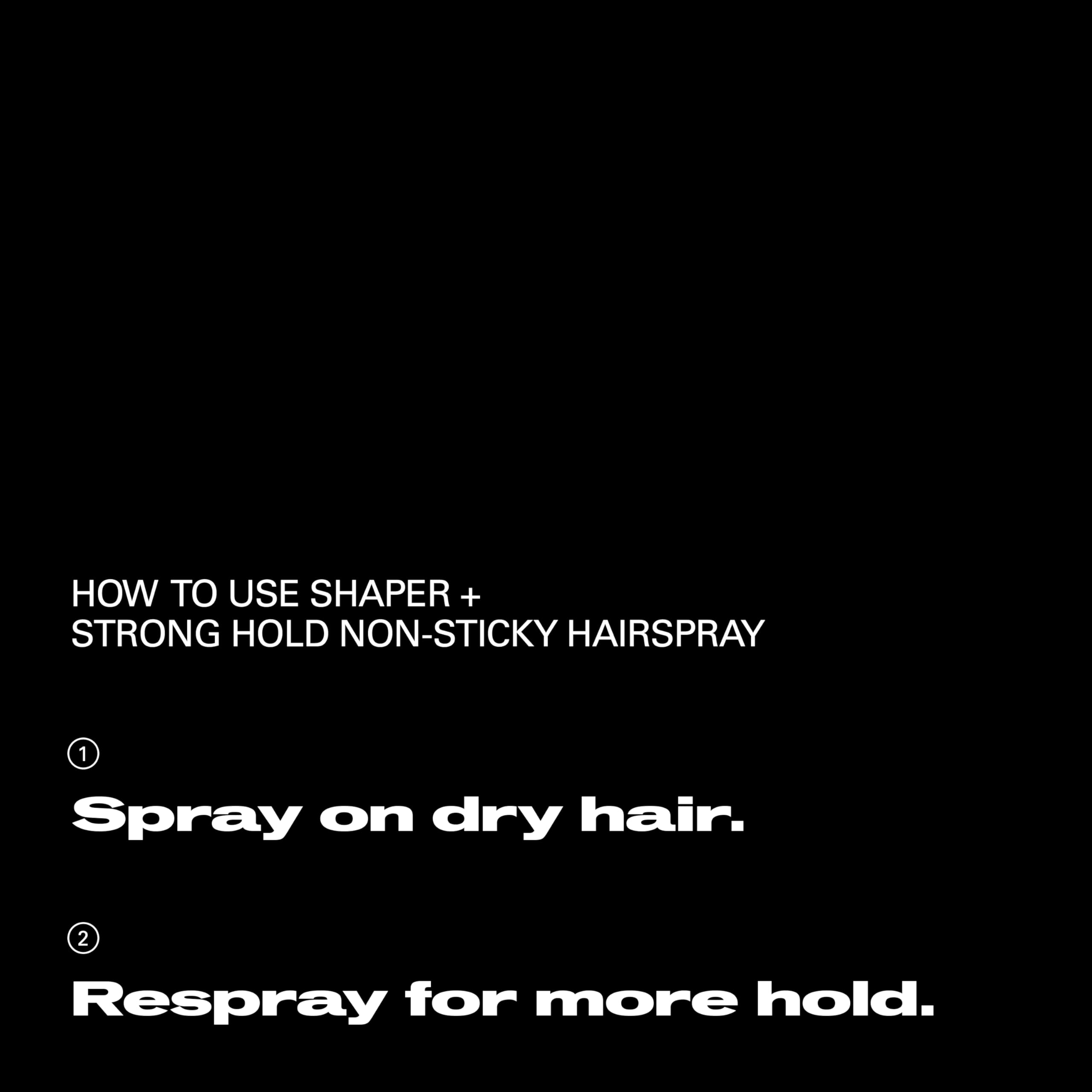Sebastian Professional Shaper Plus Hairspray, 50% VOC | Humidity Resistant, Extra Hold | 10.6 oz | 300 g | Packaging May Vary 🍁 All In One Marketplace Canada