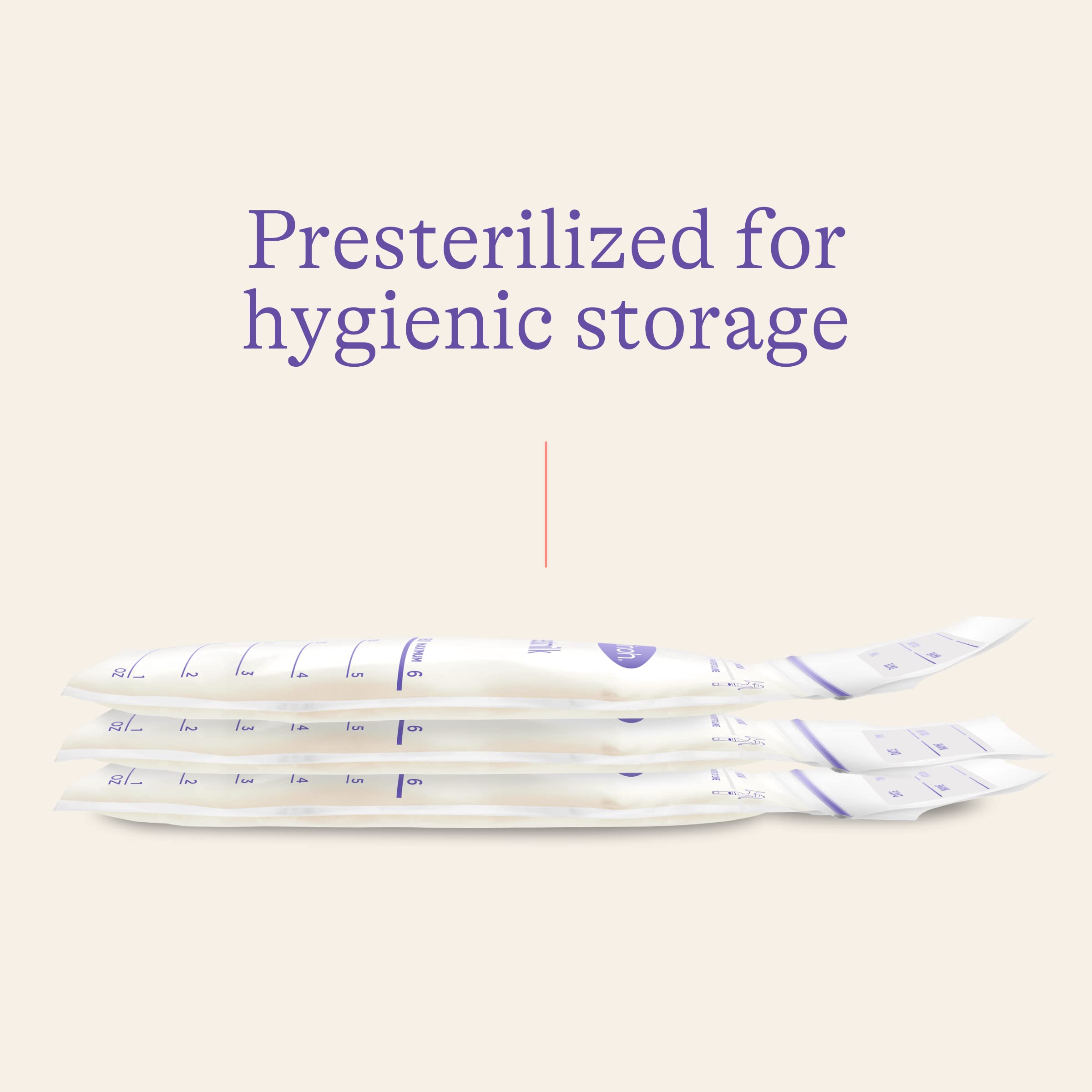 Lansinoh Breastmilk Storage Bags, 100 Count, Baby Essentials, Fast Freeze & Thaw Breast Milk Bags for Baby Bottle Feeding, Superior Strength & Stretch, 6 Ounce 🍁 All In One Marketplace Canada