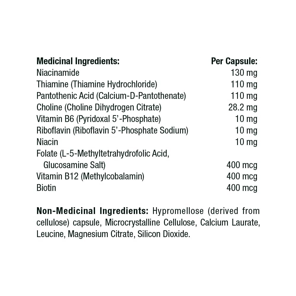 Thorne B Complex - B Vitamins in Their Active Forms - 60 Capsules 🍁 All In One Marketplace Canada