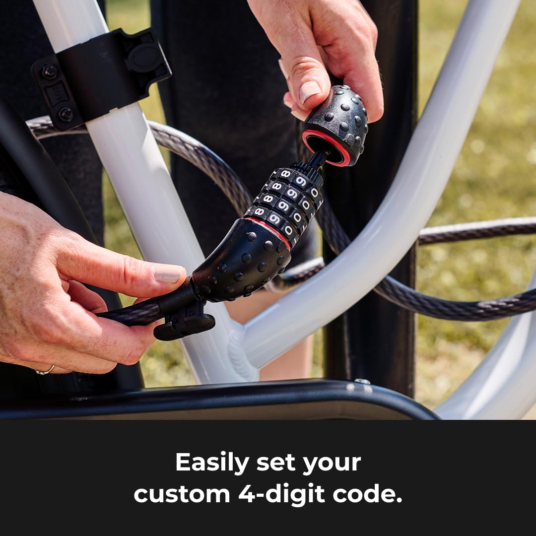 Master Lock 8122D Combination Cable Lock, 6-Feet x 1/2-Inch 🍁 All In One Marketplace Canada