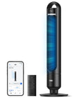 DREO Smart Tower Fan for Bedroom, 90° Oscillating Standing Fans for Room with 4 Speeds, 4 Modes, 25dB Quiet for Sleep, 25ft/s Velocity, 8H Timer, Remote/App/Voice Control for Living Room, Office, Home 🍁 All In One Marketplace Canada