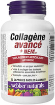 Webber Naturals Advanced Collagen + NEM, Helps Reduce Joint Pain & Stiffness, 30 Capsules, Clinically Researched 🍁 All In One Marketplace Canada