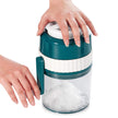 MANBA Ice Shaver and Snow Cone Machine - Premium Portable Ice Crusher and Shaved Ice Machine with Free Ice Cube Trays - BPA Free 🍁 All In One Marketplace Canada