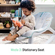 Ingenuity Keep Cozy 3-in-1 Grow with Me Vibrating Baby Bouncer, Seat & Infant to Toddler Rocker, Vibrations & Toy Bar, 0-30 Months Up to 40 lbs (Weaver) 🍁 All In One Marketplace Canada