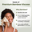 Clean Skin Club Bamboo Viscose Clean Towels® XL 100% USDA Biobased Face Towel, Disposable Face Towelette, Makeup Remover Dry Wipes, Ultra Soft, 50 Ct, 1 Pack 🍁 All In One Marketplace Canada