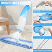 Tina&Tony Microfiber Spray Mop for Floor Cleaning, Hardwood Floor Spray Dry Wet Mop with 3 Reusable Refills Pads & 435ML Refillable Bottle, Kitchen Dust Mop for Hardwood Laminate Tile Floors, Blue 🍁 All In One Marketplace Canada